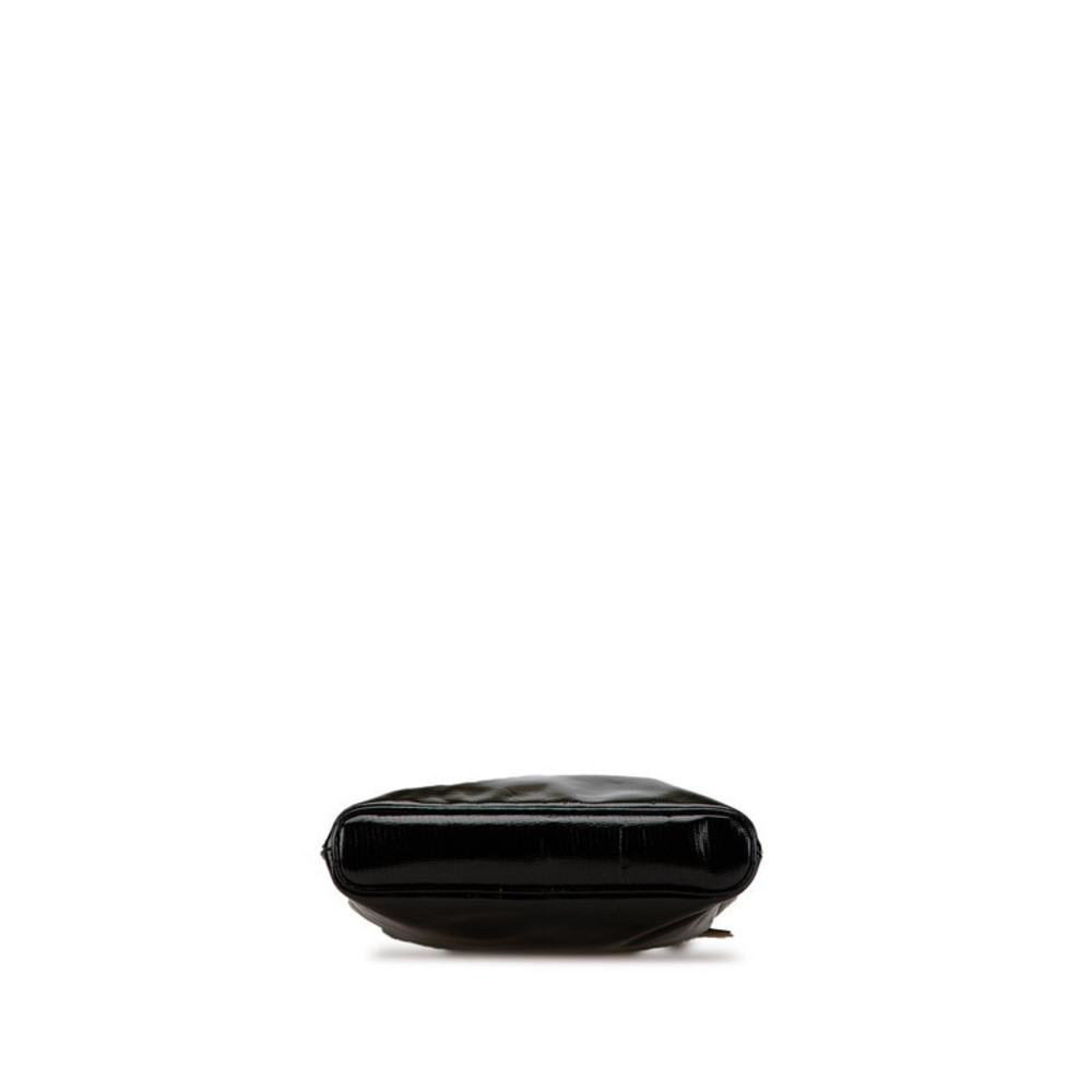 Givenchy Python Embossed One Shoulder Bag Black E… - image 3